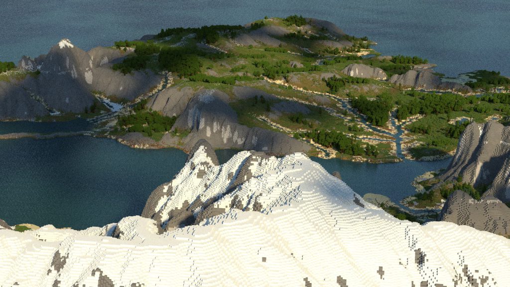 Zion a 4k Minecraft Map by McMeddon
